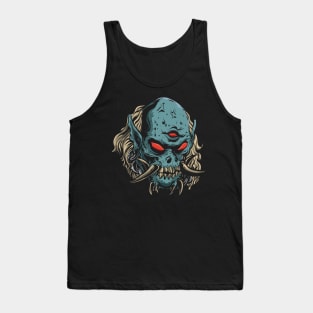 monster orc head Tank Top